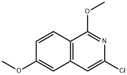 Isoquinoline, 3-chloro-1,6-dimethoxy- Structural