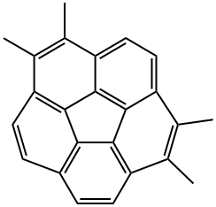 Dibenzo[ ghi , mno ]fluoranthene, 1,2,5,6-tetramethyl- Structural