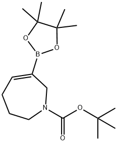 1H-Azepine-1-carboxylic acid, 2,3,4,7-tetrahydro-6-(4,4,5,5-tetramethyl-1,3,2-dioxaborolan-2-yl)-, 1,1-dimethylethyl ester