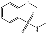 Benzenesulfonamide, 2-methoxy-N-methyl- Structural