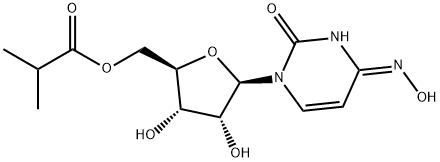 Uridine, 4-oxime, 5'-(2-methylpropanoate), (4E)- Structural