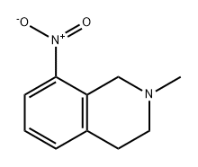 Isoquinoline, 1,2,3,4-tetrahydro-2-methyl-8-nitro- Structural