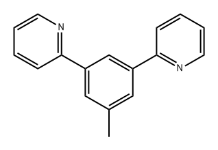 Pyridine, 2,2'-(5-methyl-1,3-phenylene)bis- Structural