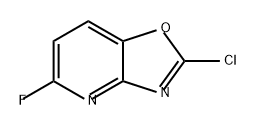 Oxazolo[4,5-b]pyridine, 2-chloro-5-fluoro- Structural
