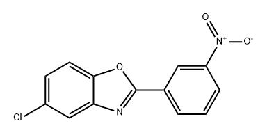 Benzoxazole, 5-chloro-2-(3-nitrophenyl)- Structural