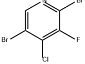 Pyridine, 2,5-dibromo-4-chloro-3-fluoro- Structural
