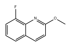 Quinoline, 8-fluoro-2-methoxy- Structural