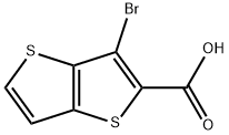 Thieno[3,2-b]thiophene-2-carboxylic acid, 3-bromo- Structural