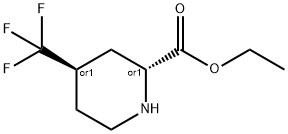 trans-4-Trifluoromethyl-piperidine-2-carboxylic acid ethyl ester