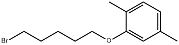 Benzene, 2-[(5-bromopentyl)oxy]-1,4-dimethyl- Structural