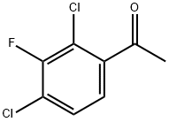 Ethanone, 1-(2,4-dichloro-3-fluorophenyl)- Structural