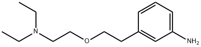 Benzenamine, 3-[2-[2-(diethylamino)ethoxy]ethyl]- Structural