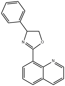 Quinoline, 8-(4,5-dihydro-4-phenyl-2-oxazolyl)- Structural