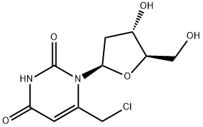 Uridine, 6-(chloromethyl)-2'-deoxy- (9CI) Structural