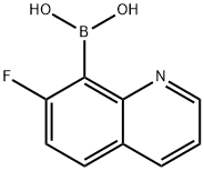 Boronic acid, B-(7-fluoro-8-quinolinyl)- Structural