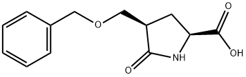 L-Proline, 5-oxo-4-[(phenylmethoxy)methyl]-, (4R)- Structural