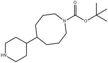 tert-butyl 5-(piperidin-4-yl)azocane-1-carboxylate Structural