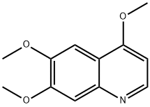 Quinoline, 4,6,7-trimethoxy- Structural