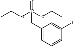Phosphonic acid, P-[(3-iodophenyl)methyl]-, diethyl ester Structural