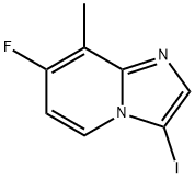 Imidazo[1,2-a]pyridine, 7-fluoro-3-iodo-8-methyl- Structural