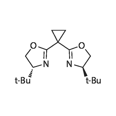 Oxazole, 2,2'-cyclopropylidenebis[4-(1,1-dimethylethyl)-4,5-dihydro-, (4R,4'R)- Structural