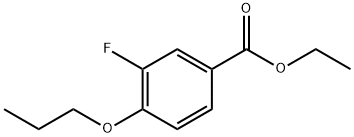Ethyl 3-fluoro-4-propoxybenzoate Structural