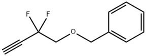Benzene, [[(2,2-difluoro-3-butyn-1-yl)oxy]methyl]- Structural