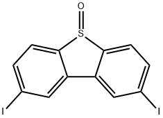 Dibenzothiophene, 2,8-diiodo-, 5-oxide Structural
