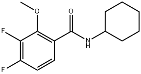 N-cyclohexyl-3,4-difluoro-2-methoxybenzamide