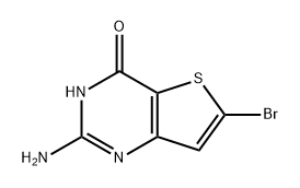 Thieno[3,2-d]pyrimidin-4(3H)-one, 2-amino-6-bromo- Structural