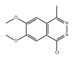 Phthalazine, 1-chloro-6,7-dimethoxy-4-methyl- Structural