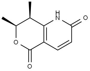 rel-(7S,8S)-7,8-Dimethyl-7,8-dihydro-1H-pyrano[4,3-b]pyridine-2,5-dione Structural