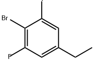 Benzene, 2-bromo-5-ethyl-1,3-difluoro- Structural