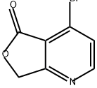 Furo[3,4-b]pyridin-5(7H)-one, 4-bromo- Structural