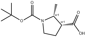 cis-1-(tert-butoxycarbonyl)-2-methylpyrrolidine-3-carboxylic acid