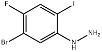 Hydrazine, (5-bromo-4-fluoro-2-iodophenyl)- Structural