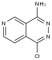 Pyrido[3,4-d]pyridazin-4-amine, 1-chloro- Structural