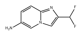 Imidazo[1,2-a]pyridin-6-amine, 2-(difluoromethyl)- Structural