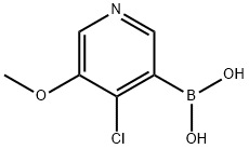 Boronic acid, B-(4-chloro-5-methoxy-3-pyridinyl)- Structural