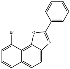 Naphth[2,1-d]oxazole, 9-bromo-2-phenyl- Structural