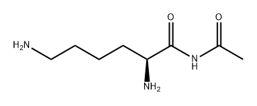 Hexanamide, N-acetyl-2,6-diamino-, (2S)- Structural