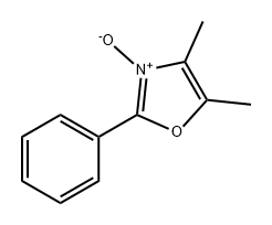 Oxazole, 4,5-dimethyl-2-phenyl-, 3-oxide Structural