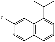 Isoquinoline, 3-chloro-5-(1-methylethyl)- Structural