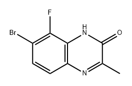 2(1H)-Quinoxalinone, 7-bromo-8-fluoro-3-methyl-