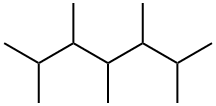 Heptane, 2,3,4,5,6-pentamethyl- Structural