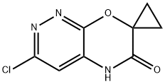 Spiro[cyclopropane-1,7'-[7H]pyridazino[3,4-b][1,4]oxazin]-6'(5'H)-one, 3'-chloro- Structural