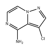 Pyrazolo[1,5-a]pyrazin-4-amine, 3-chloro- Structural