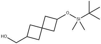 Spiro[3.3]heptane-2-methanol, 6-[[(1,1-dimethylethyl)dimethylsilyl]oxy]- Structural