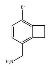 Bicyclo[4.2.0]octa-1,3,5-triene-2-methanamine, 5-bromo- Structural