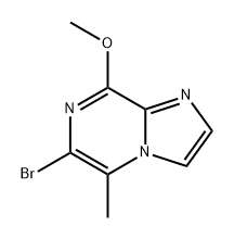 Imidazo[1,2-a]pyrazine, 6-bromo-8-methoxy-5-methyl- Structural